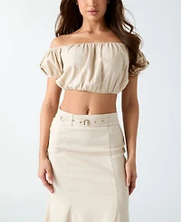 Guess Women's Ryan Off-The-Shoulder Top