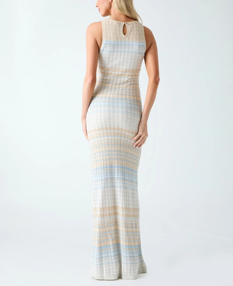 Guess Women's Sleeveless Rosalyn Long Sweater Dress