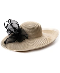 August Hats Extra Wide Brim Crinoline Hat