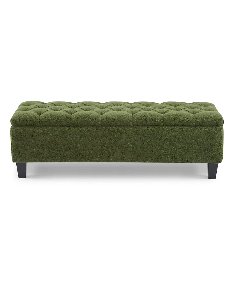 Rainsken Ottoman Bench with Storage