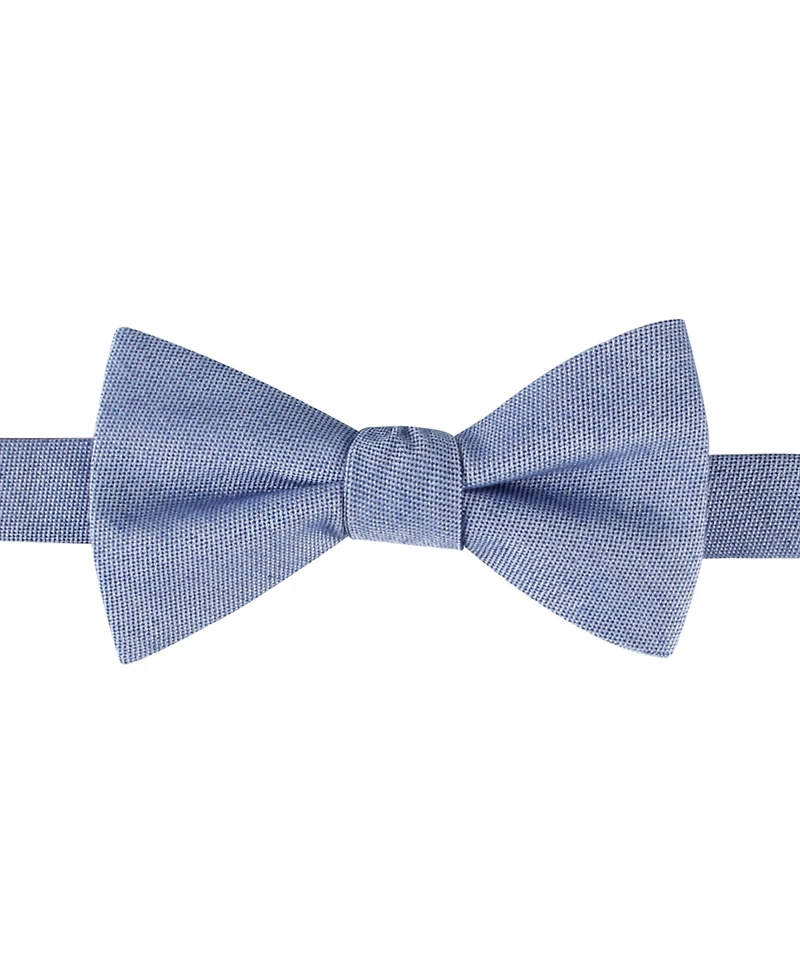 Tommy Hilfiger Men's Denim Paisley Bow Tie and Pocket Square, 2-Piece Set