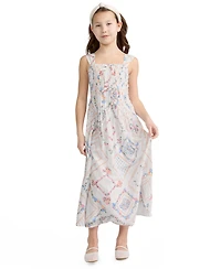 abercrombie kids Girls' Pintuck Sleeveless Maxi Dress