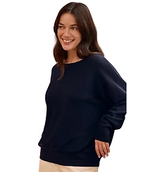 Celtic & Co. Women's Fine Knit Merino Relaxed Sweater