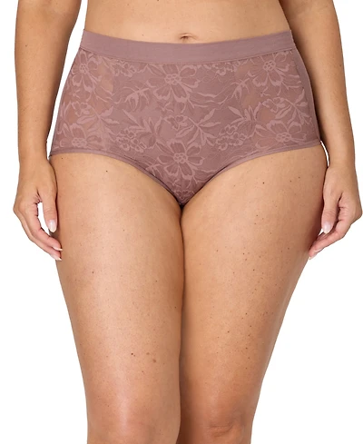 Bali Women's Breathe Lace High-Rise Brief Underwear Dfclbf