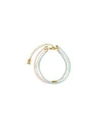 Ottoman Hands Waterproof Layered Beaded Bracelet