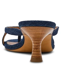 Steve Madden Women's Brienna Strappy Kitten Heel Sandals
