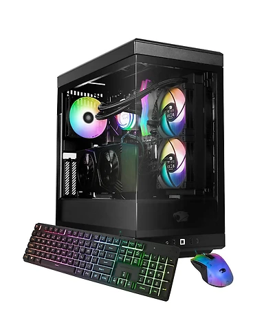 iBUYPOWER Y40BI9N5801 Gaming Desktop Computer, Intel Core Ultra 9 285 2.5GHz, 32GB Ram, 2TB Ssd, Nvidia GeForce Rtx 5080 16GB, Windows 11 Home, Black