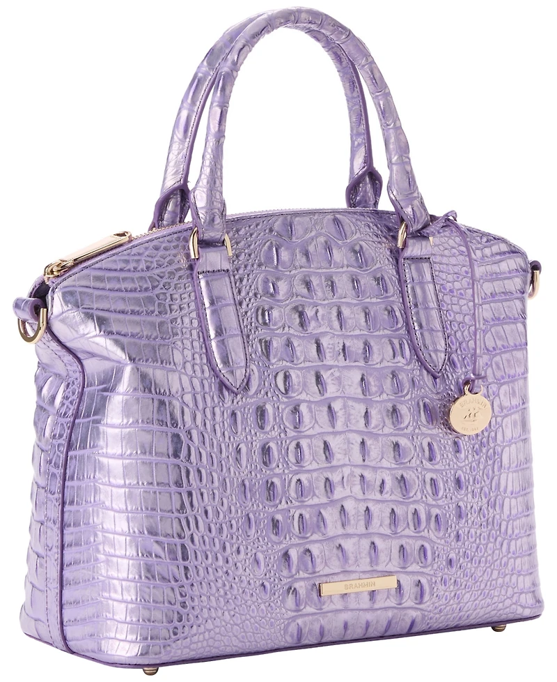 Brahmin Duxbury Melbourne Medium Leather Satchel Handbag