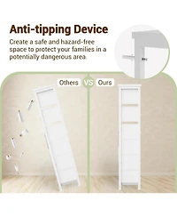 gaomon Tall Dresser for Bedroom with 16 Drawers, Fabric Chest of Drawers Organizer Unit for Closets, Living Room