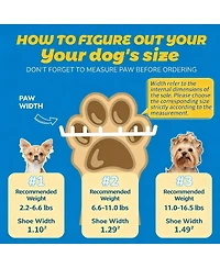 Aronkl Anti-slip Breathable Dog Boots for Small Puppies - Paw Protection Hot Pavement and Snow