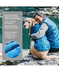 Aronkl Loft Dog Jacket: Insulated, Reversible, Water-Resistant, Reflective, Adventure Ready