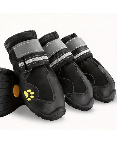 Aronkl Anti-slip Dog Boots for Large Dogs - Winter & Summer Protection