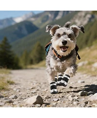 Aronkl Anti-slip Breathable Dog Boots for Small Puppies - Paw Protection Hot Pavement and Snow