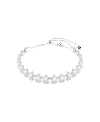 Swarovski x Ariana Grande Rhodium Plated Mother of Pearl Necklace