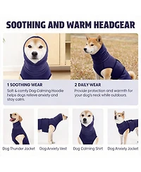 Aronkl Calming Anxiety Vest for Dogs - Comfortable, Safe, and Effective