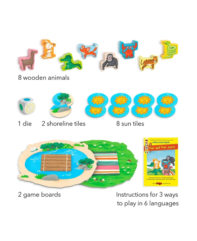 Haba My Very First Games - Animal Upon Animal Junior