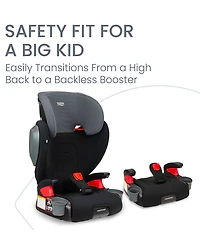 Britax Baby and Toddler Boys' or Girls' Highpoint Backless Belt-Positioning Booster Seat