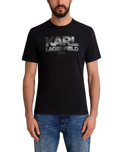 Karl Lagerfeld Paris Men's Logo Graphic T-Shirt