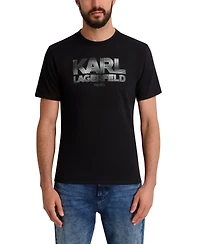 Karl Lagerfeld Paris Men's Logo Graphic T-Shirt
