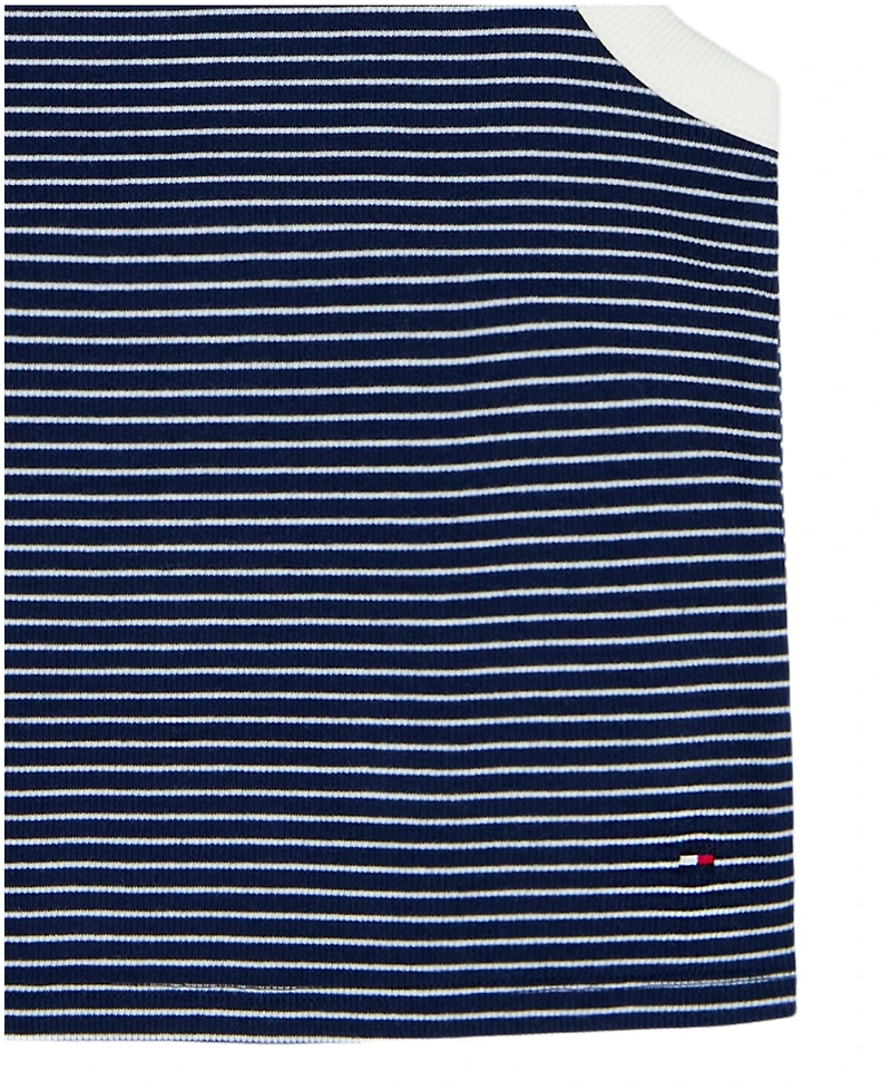 Tommy Hilfiger Girls' 7-16 Sleeveless Stripe Tank Top
