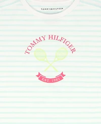 Tommy Hilfiger Girls' 7-16 Short-Sleeve Stripe T-Shirt