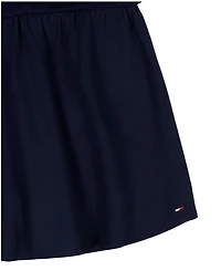Tommy Hilfiger Girls' 7-16 Pull-On Shirred Waist Shorts