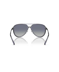 Emporio Armani Men's Pilot Sunglasses, EA2145