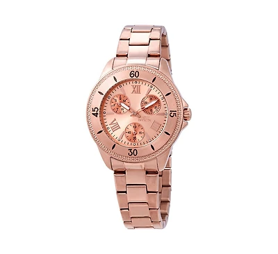 Invicta Women's 21684 Angel Quartz Chronograph Rose Gold Dial Watch