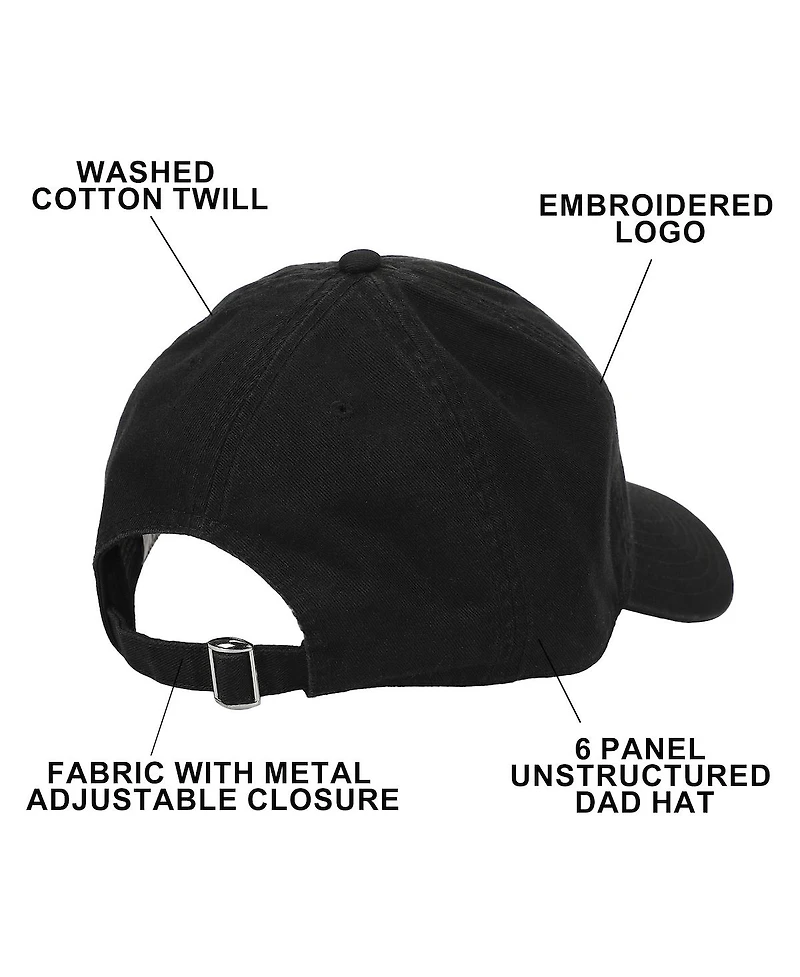 Pokemon Men's Embroidered Gengar Adult Baseball Hat (One Size)