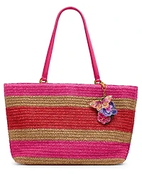 Betsey Johnson Stripe Tease Large Tote Bag