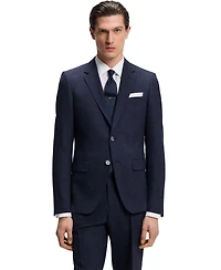 Boss by Hugo Men's Micro-Patterned 2-Piece Slim-Fit Suit