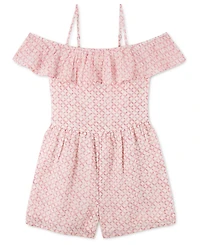 abercrombie kids Girls' Flutter Detail Romper