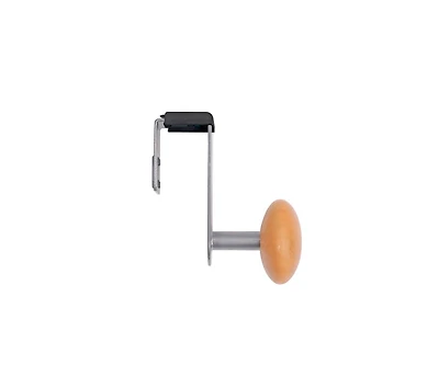 Alba Single Door Mounted Coat Peg