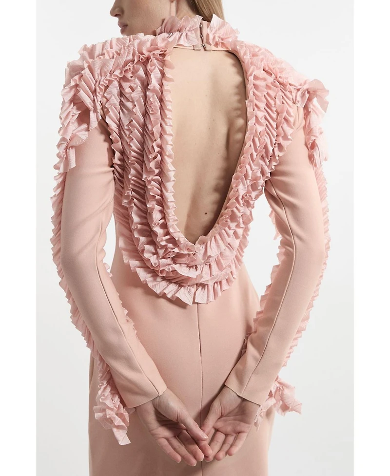 Karen Millen Women's Bandage Detail Midi Dress