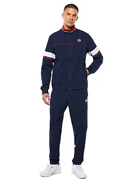 Sergio Tacchini Men's Forato Velour Track Pant