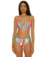 Trina Turk Women's Apollo Reversible Swim Bottoms