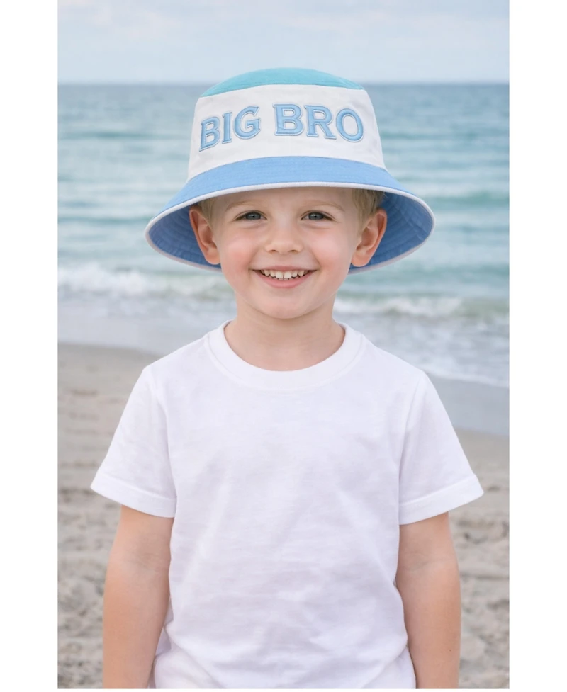 Bits & Bows Boys Little/Big Bro Bucket Hat