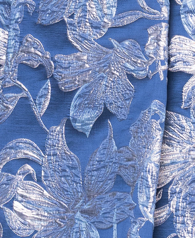 Xscape Plus High-Low Off-The-Shoulder Gown