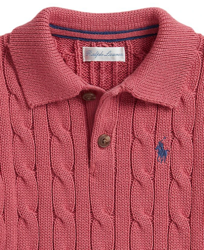 Polo Ralph Lauren Baby Boys' Collar Sweater
