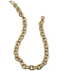 Donna Karan Gold-Tone Drama Link Collar Necklace