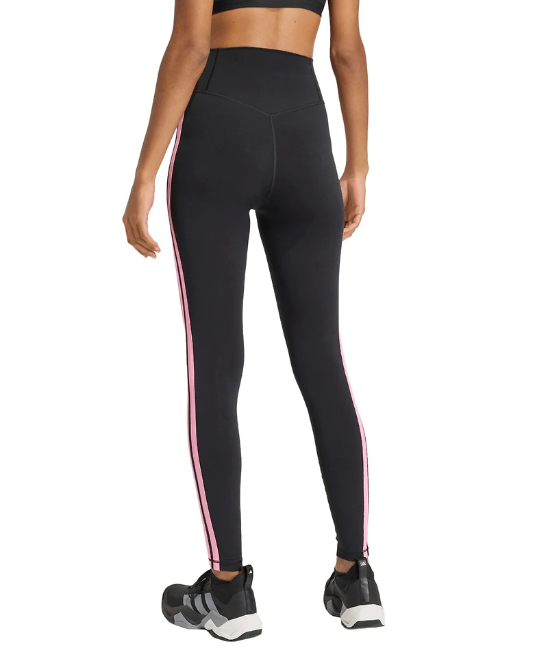 adidas Women's Optime Essentials 3-Stripes Training Leggings