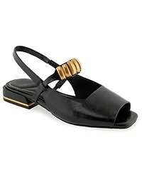 Kenneth Cole New York Women's Illia Slingback Flat Sandals