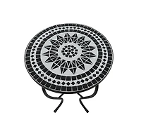 Jiallo Mosaic Art Collection Classic Accent Table