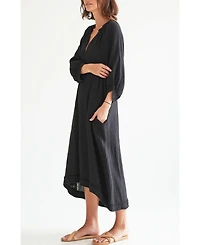 Ocean+Main Women's Gauze Dress with Pockets
