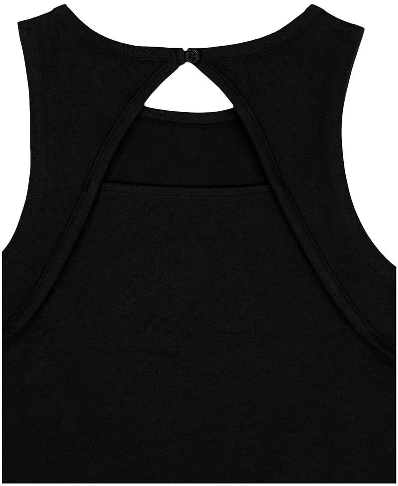Calvin Klein Girls' 7-16 Sleeveless Scoop Neck Tank Top
