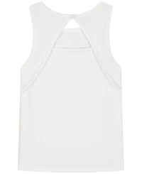 Calvin Klein Girls' 7-16 Sleeveless Scoop Neck Tank Top