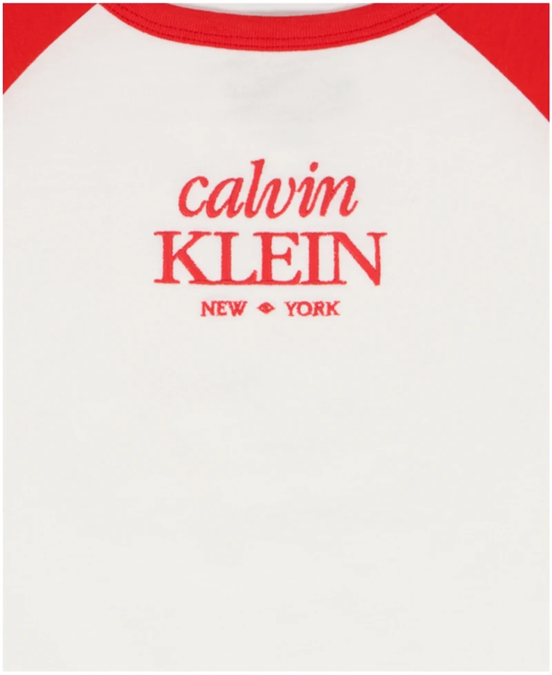 Calvin Klein Girls' 7-16 Short-Sleeve T-Shirt