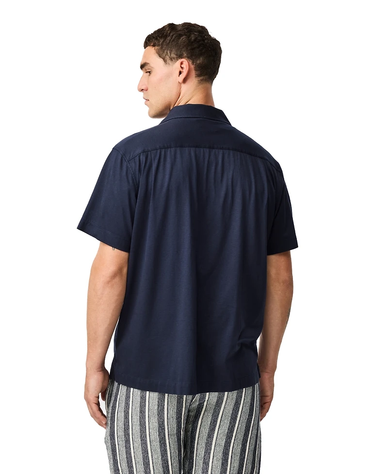 Rodd & Gunn Men's Manor Park Resort Fit Short Sleeve Cotton Shirt