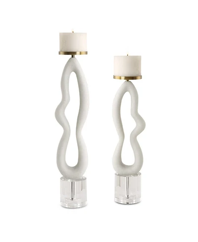 Uttermost Feamelo Candleholders, Set of 2