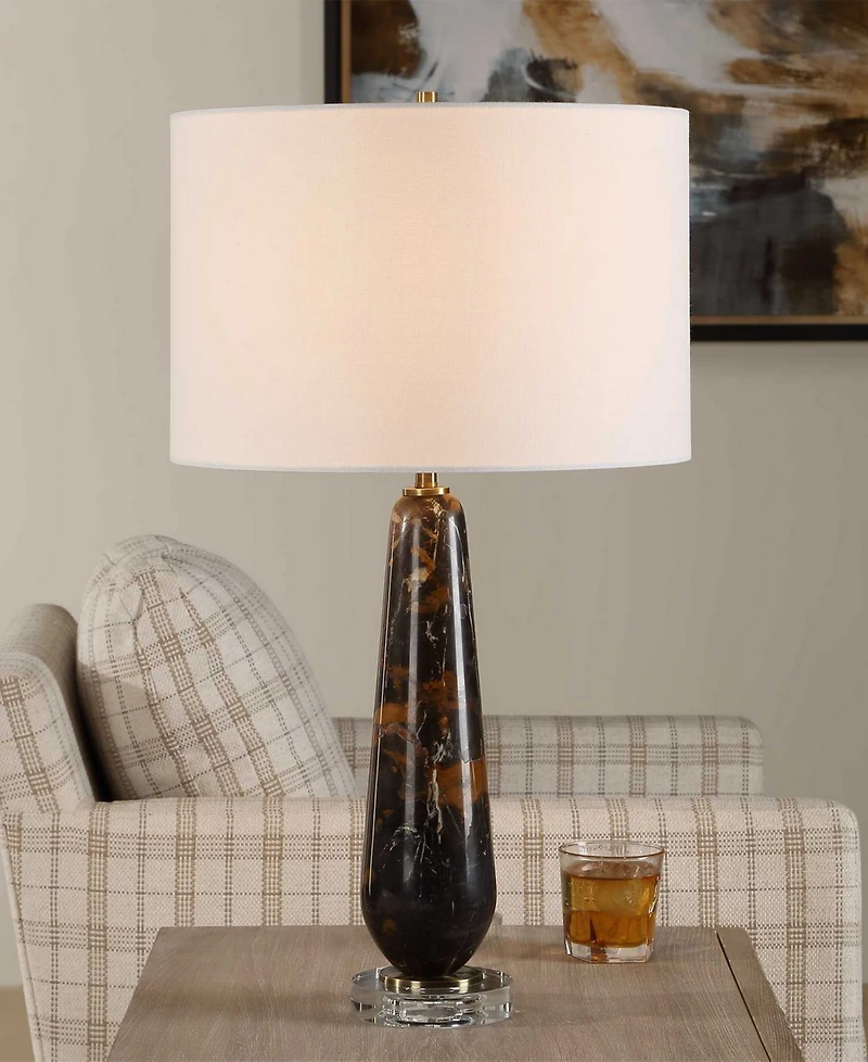 Uttermost Dames 26.75" Marble Table Lamp